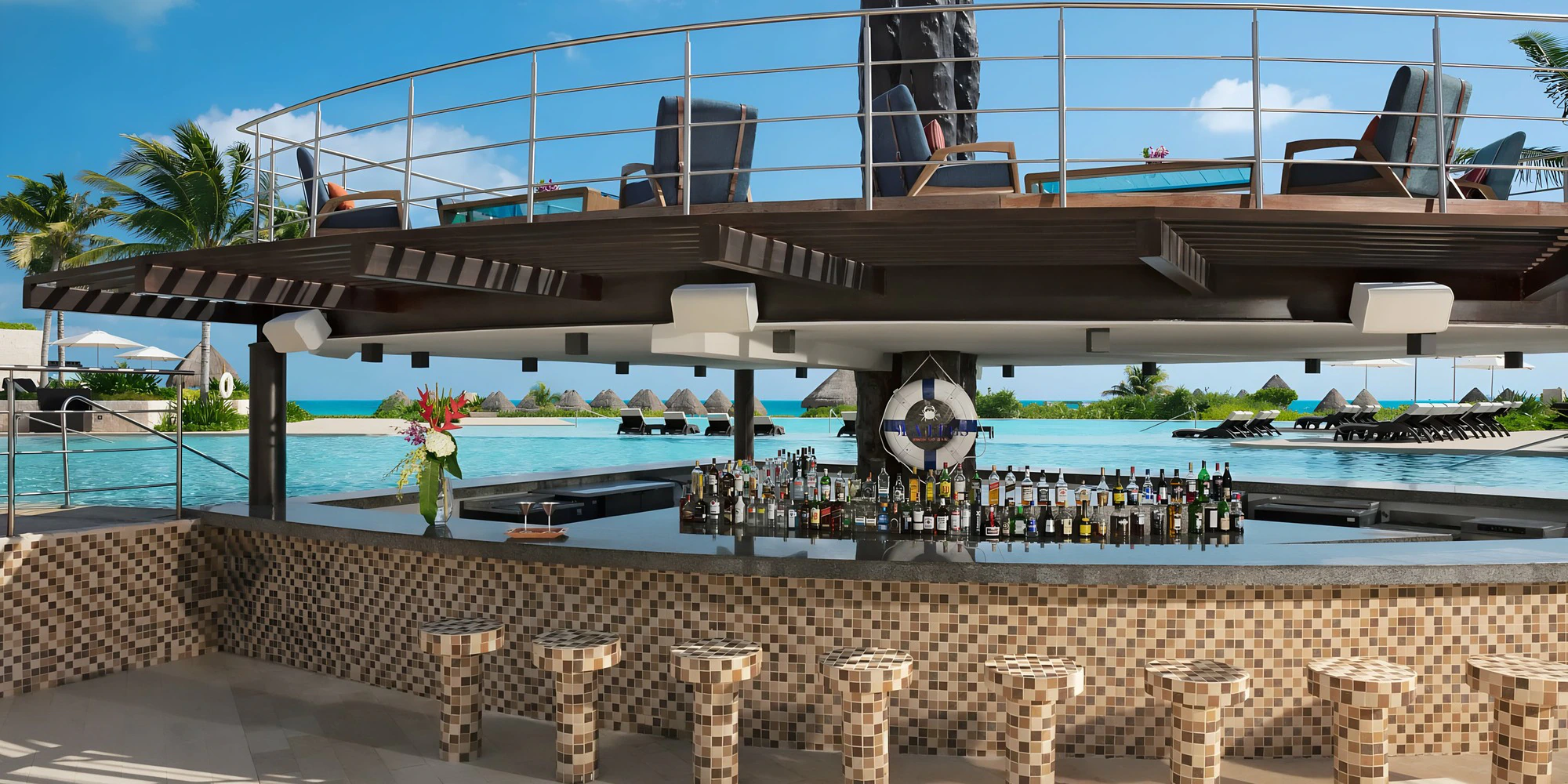 Dreams Playa Mujeres Sea Legs Bar 2000X1000